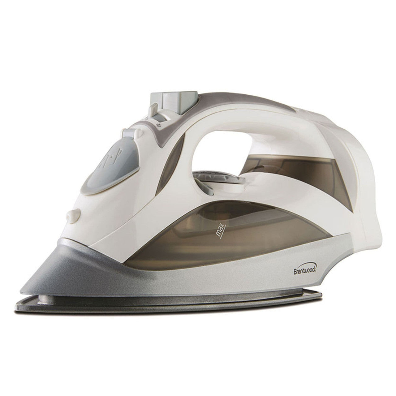 Brentwood Steam Iron With Retractable Cord - White-0