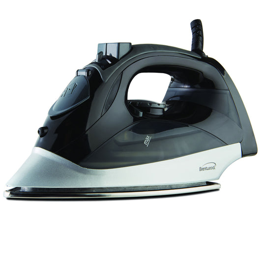 Brentwood Steam Iron With Auto Shut-OFF - Black-0
