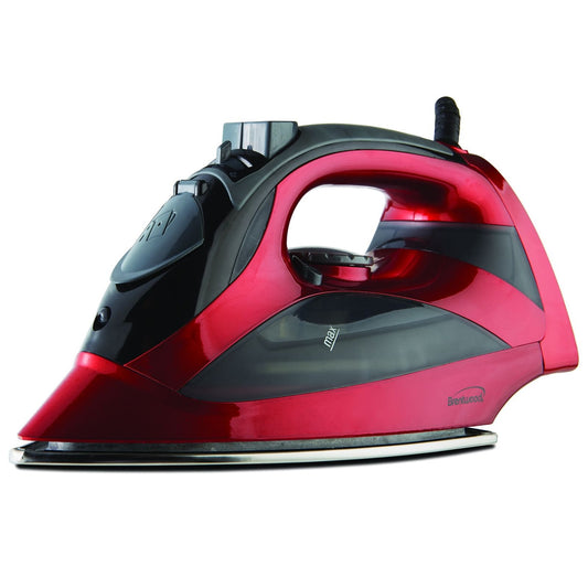 Brentwood Steam Iron With Auto Shut-OFF - Red-0