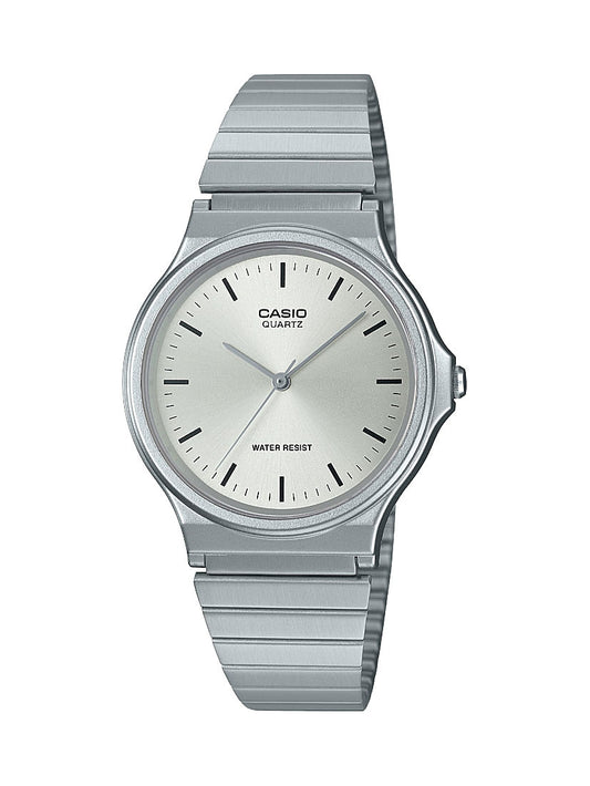 Casio Analog Watch w/ Stainless Steel Band-0