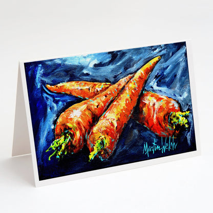 Carrots Only Three Needed Greeting Cards Pack of 8-0