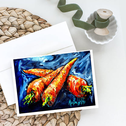 Carrots Only Three Needed Greeting Cards Pack of 8-1