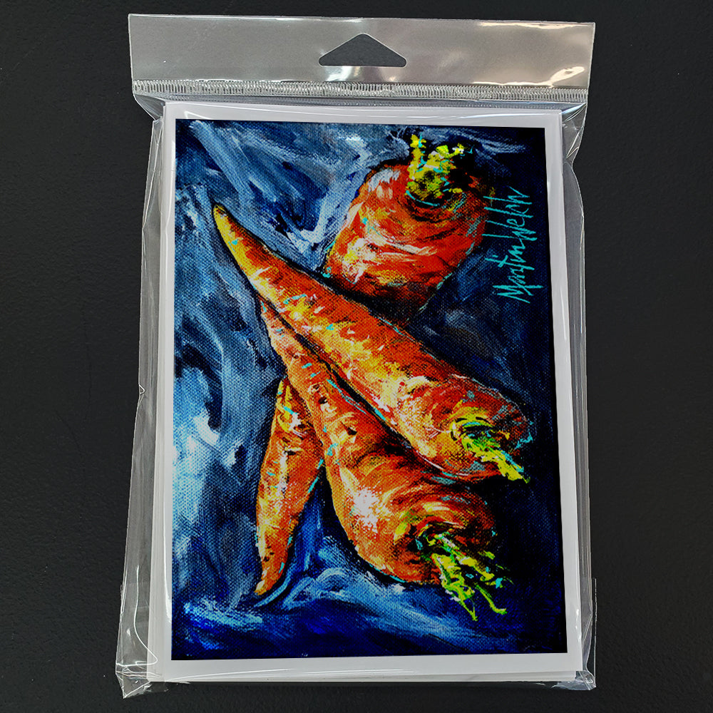 Carrots Only Three Needed Greeting Cards Pack of 8-2