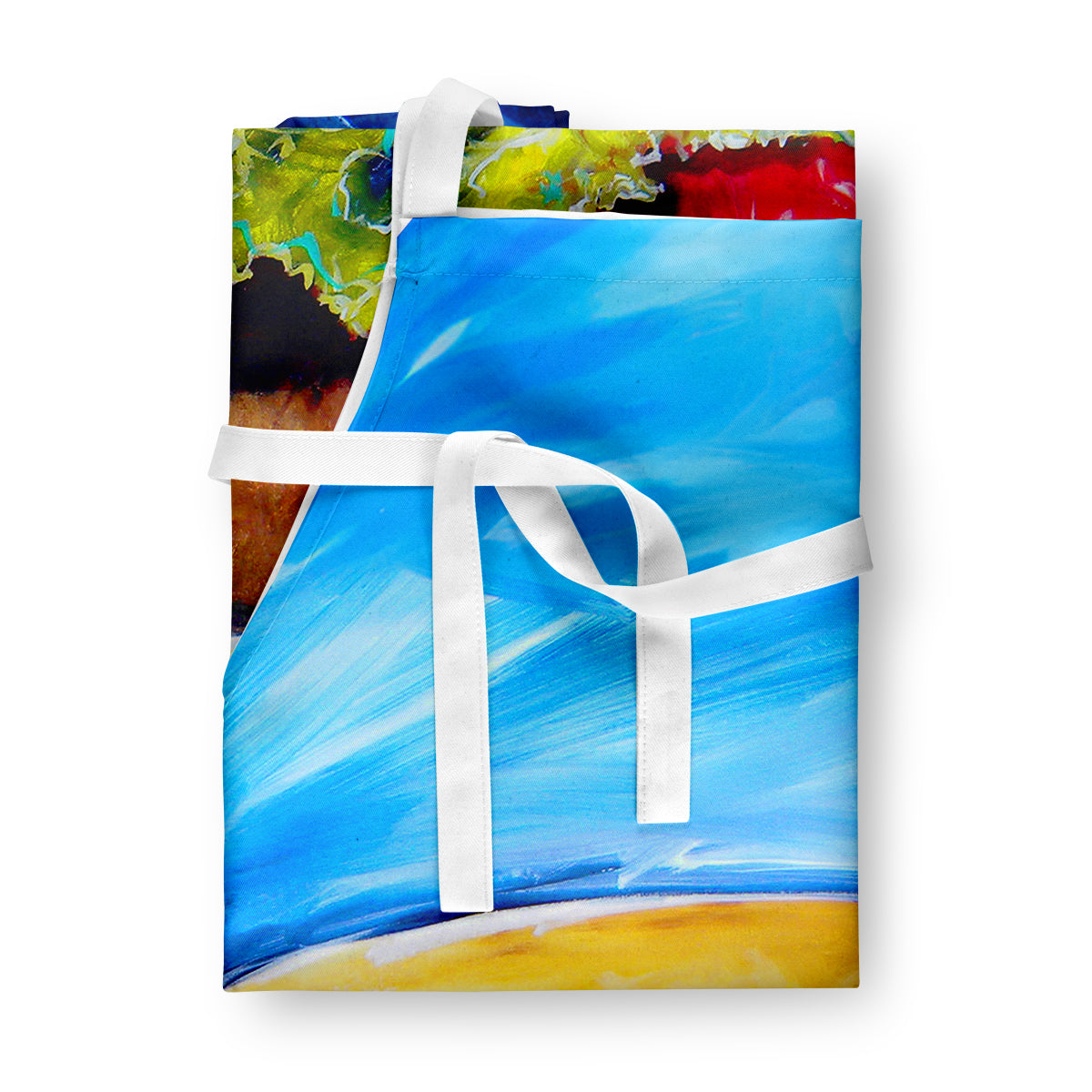 I Want Mine Dressed Hamburger Apron-2