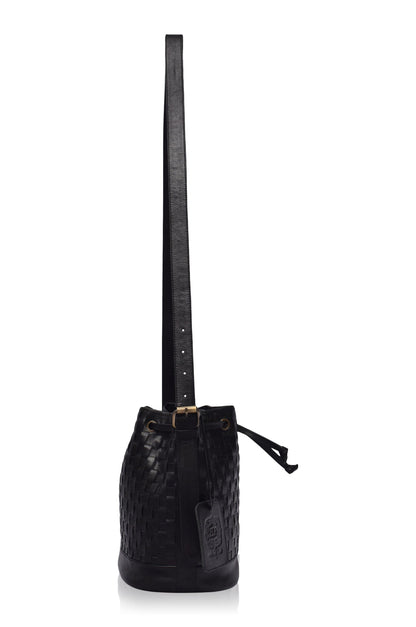 Margo Woven Drawstring Bag-3