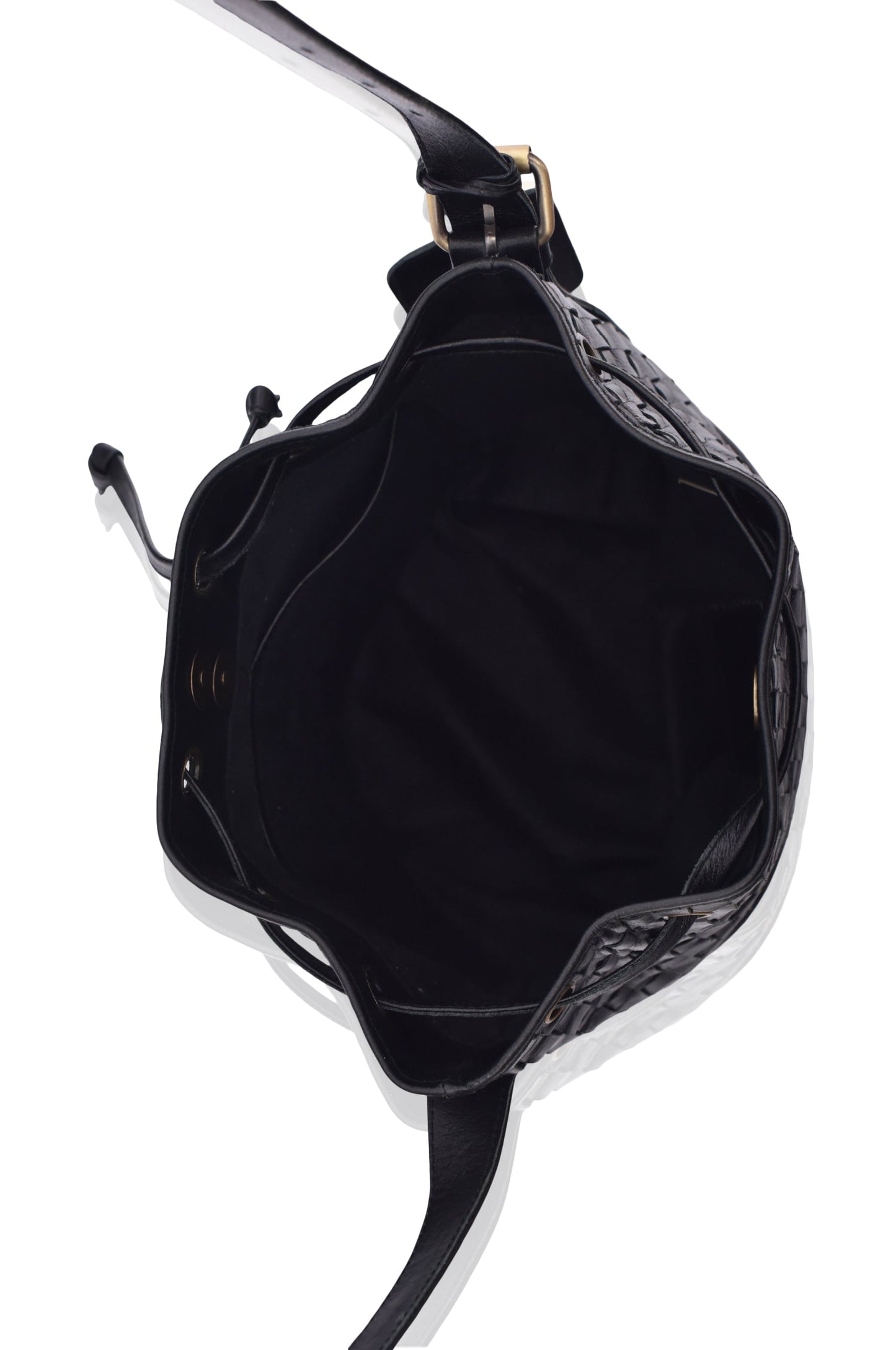 Margo Woven Drawstring Bag-4