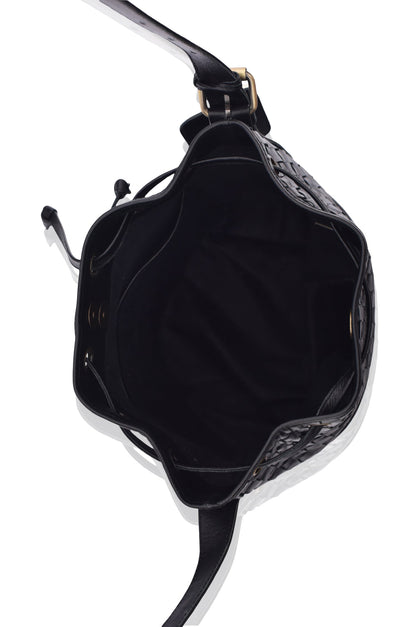 Margo Woven Drawstring Bag-4