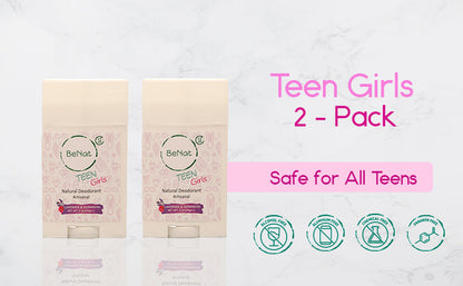 2-Pack all-Natural Deodorants for Kids & Teens-2