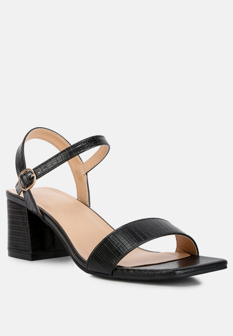 Keeyana Block Heel Sandals-1