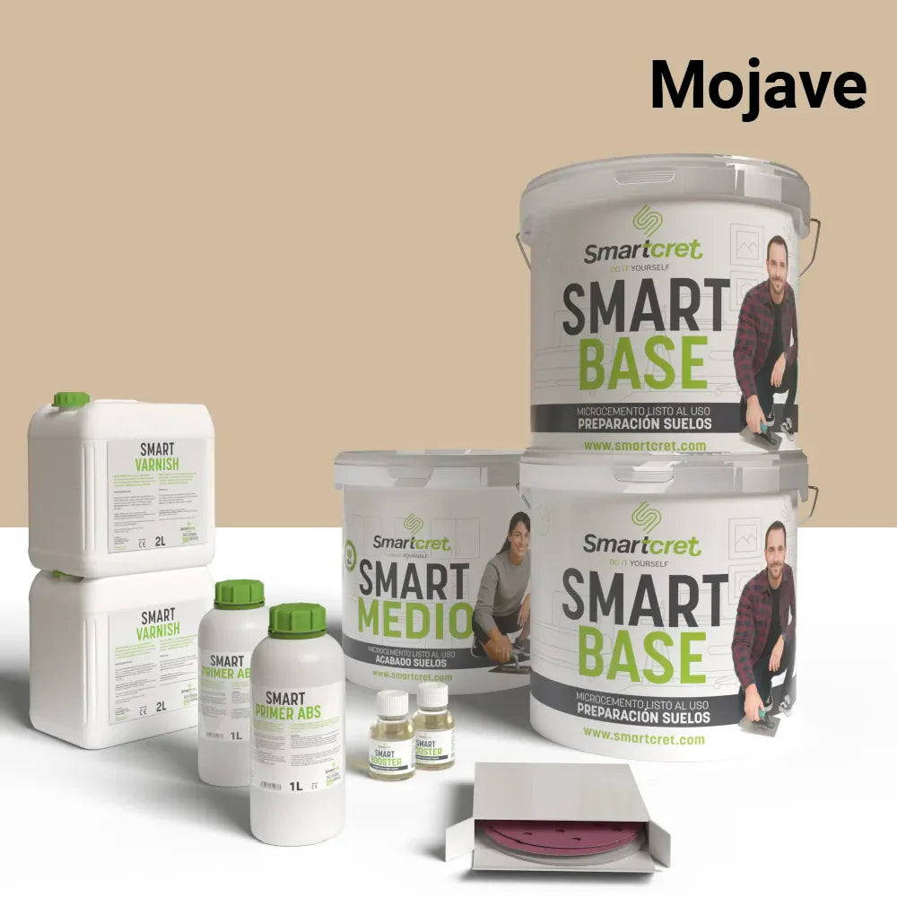 Kit microcemento para escaleras de obra de 16 m²-15