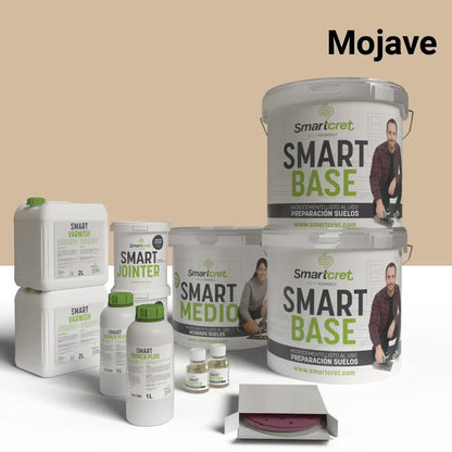 Kit de microcemento para suelos de cocina con azulejos de 16 m²-15