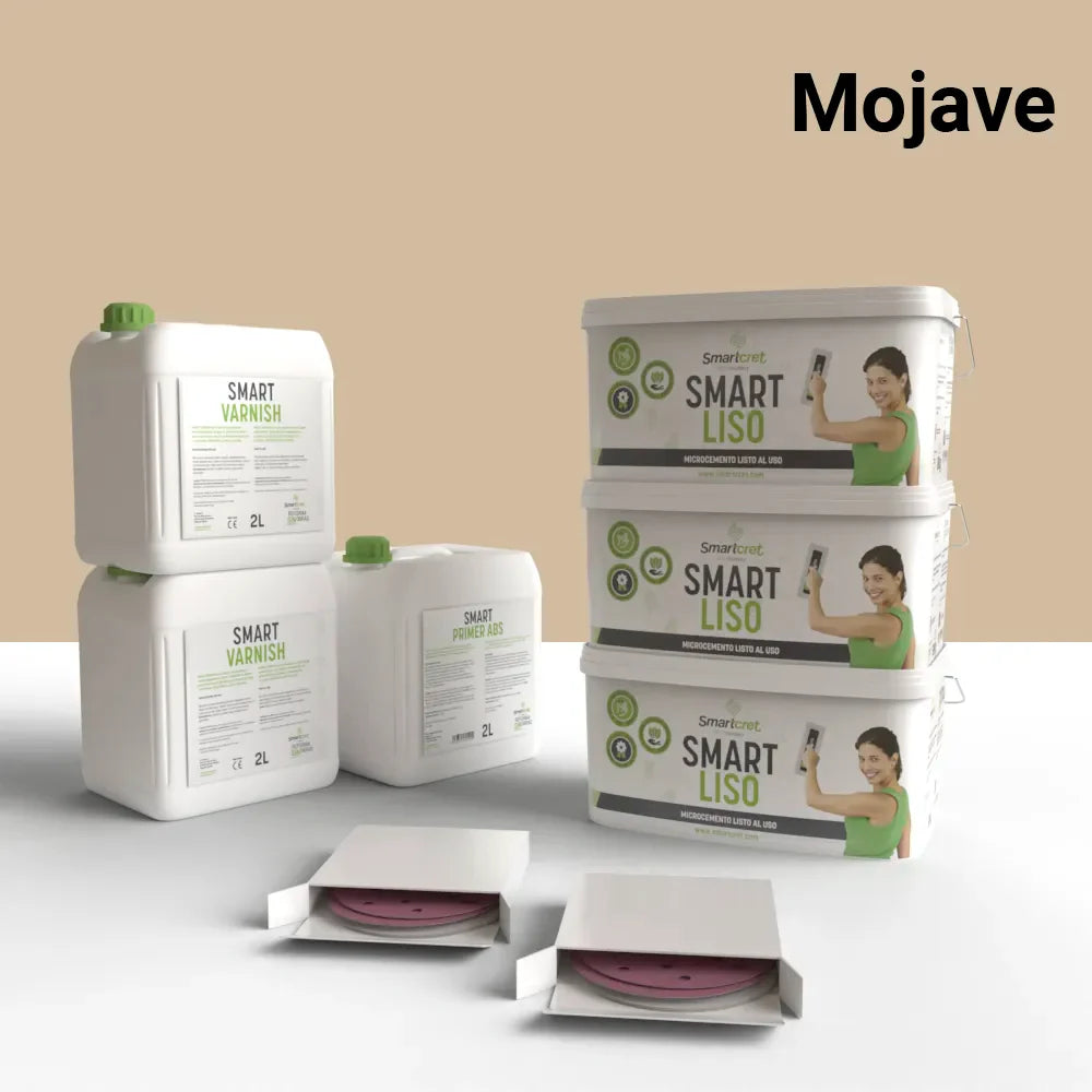 Kit microcemento para chimenea de cemento u hormigón para 18 m²-14