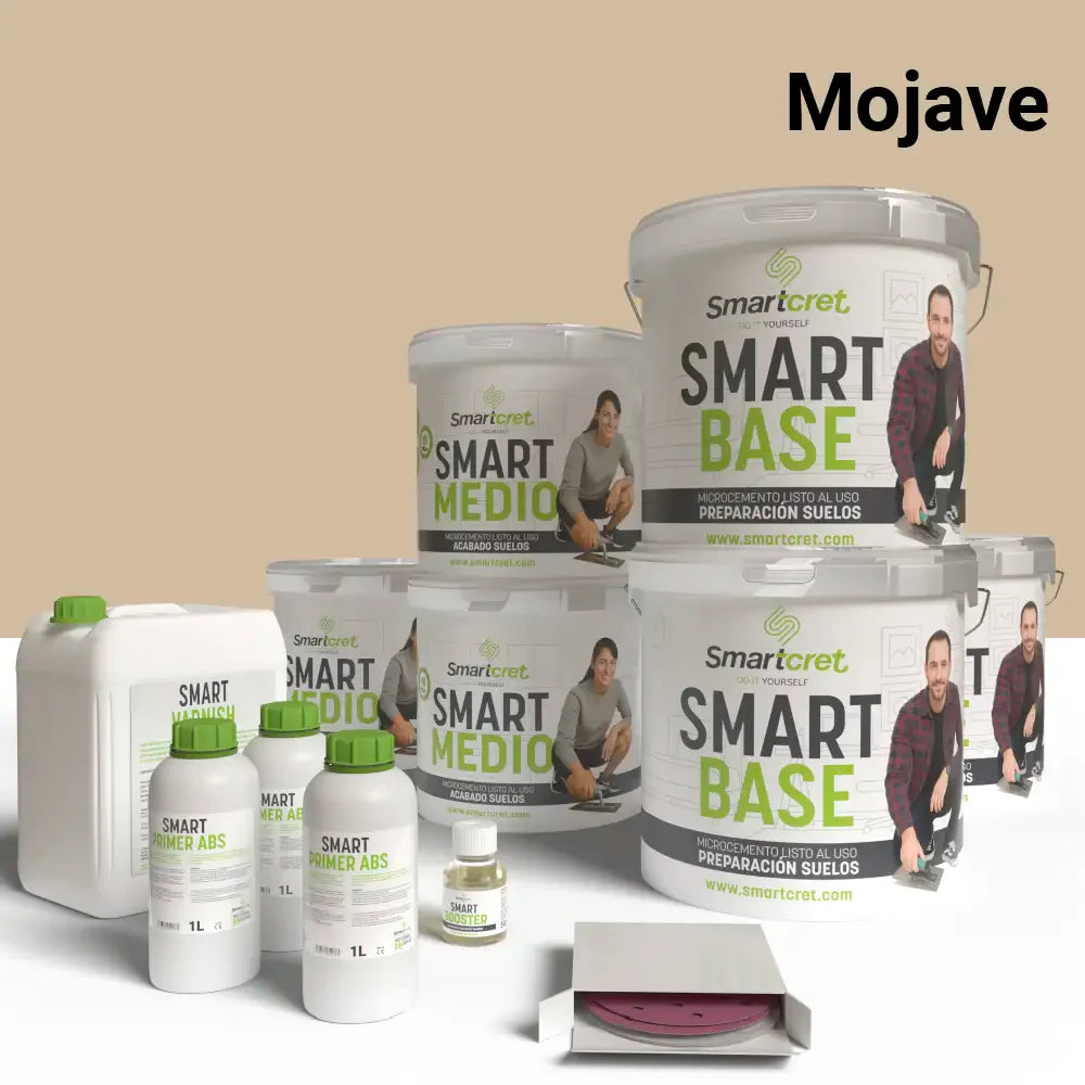 Kit microcemento para suelo cocina de cemento u hormigón para 24 m²-15