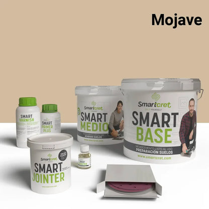 Kit de microcemento para suelos de cocina con azulejos de 4m²-15