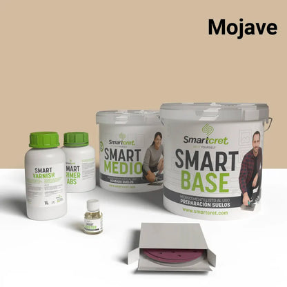 Kit microcemento para suelo de cocina de cemento u hormigón de 4 m²-15