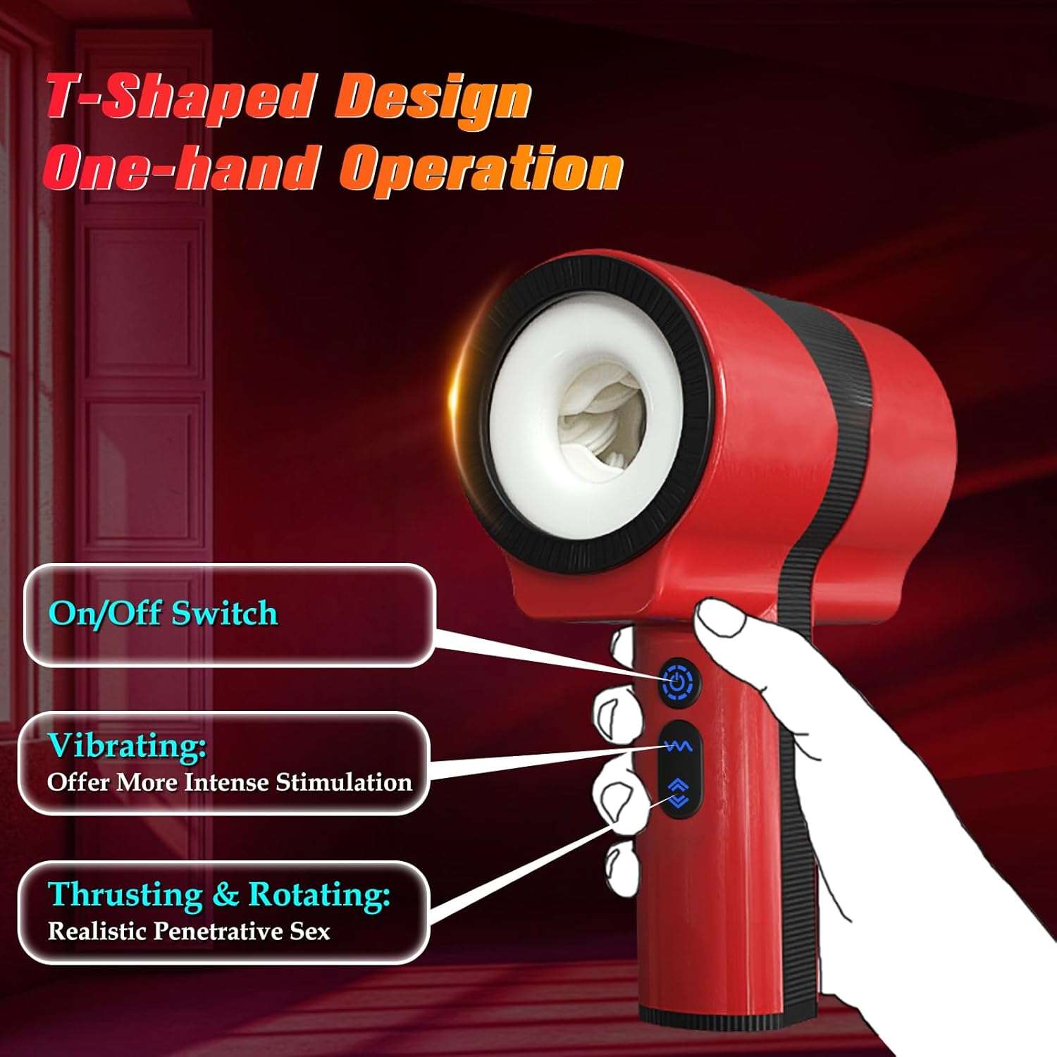 MonarchEdge Automatic Thrusting Rotating Masturbator-4