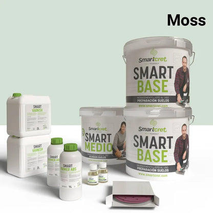 Kit microcemento para escaleras de obra de 16 m²-17