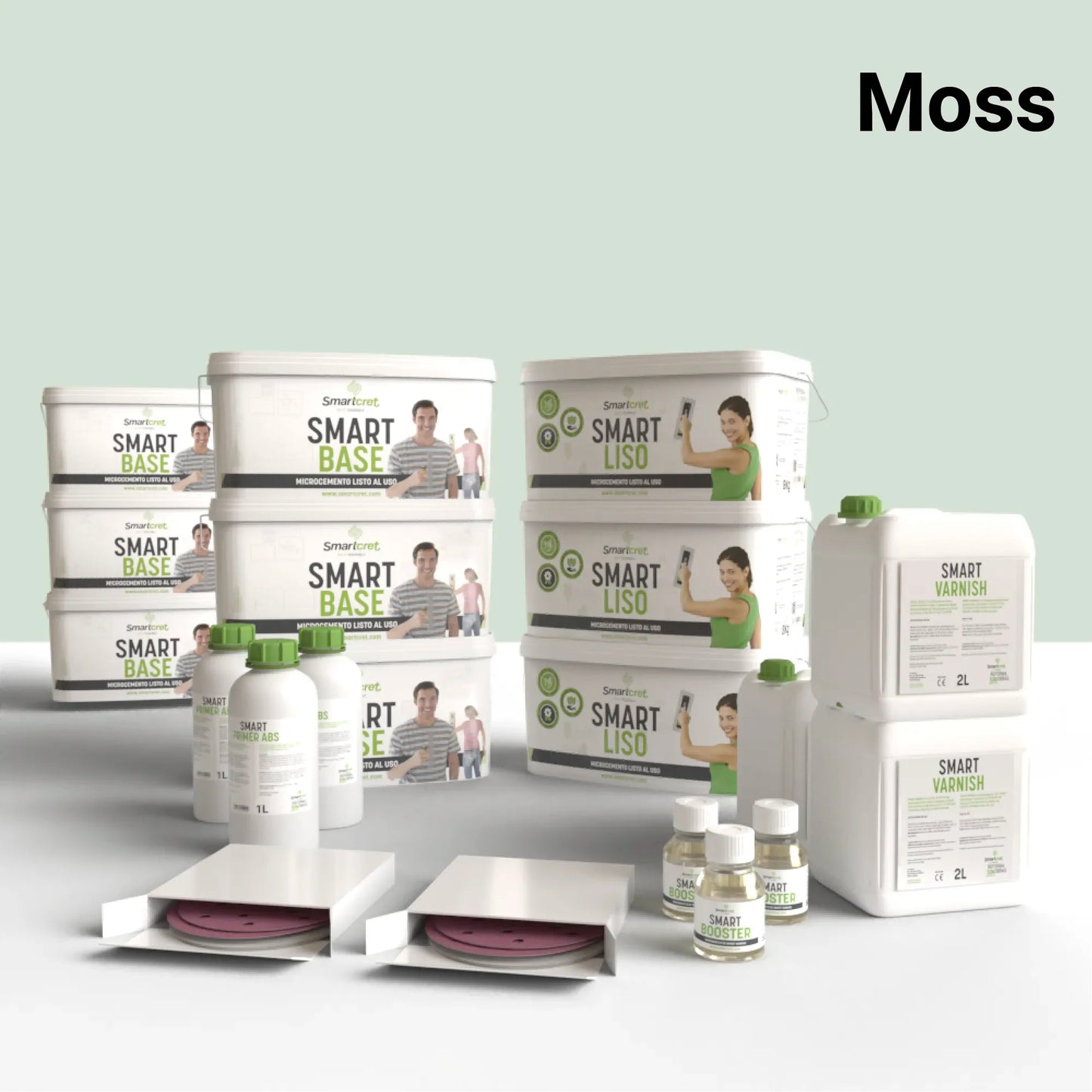 Kit microcemento para suelos de cocinas para 48 m² (superficies absorbentes)-17