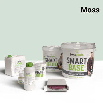 Kit de microcemento para escaleras de azulejos de 8 m²-17