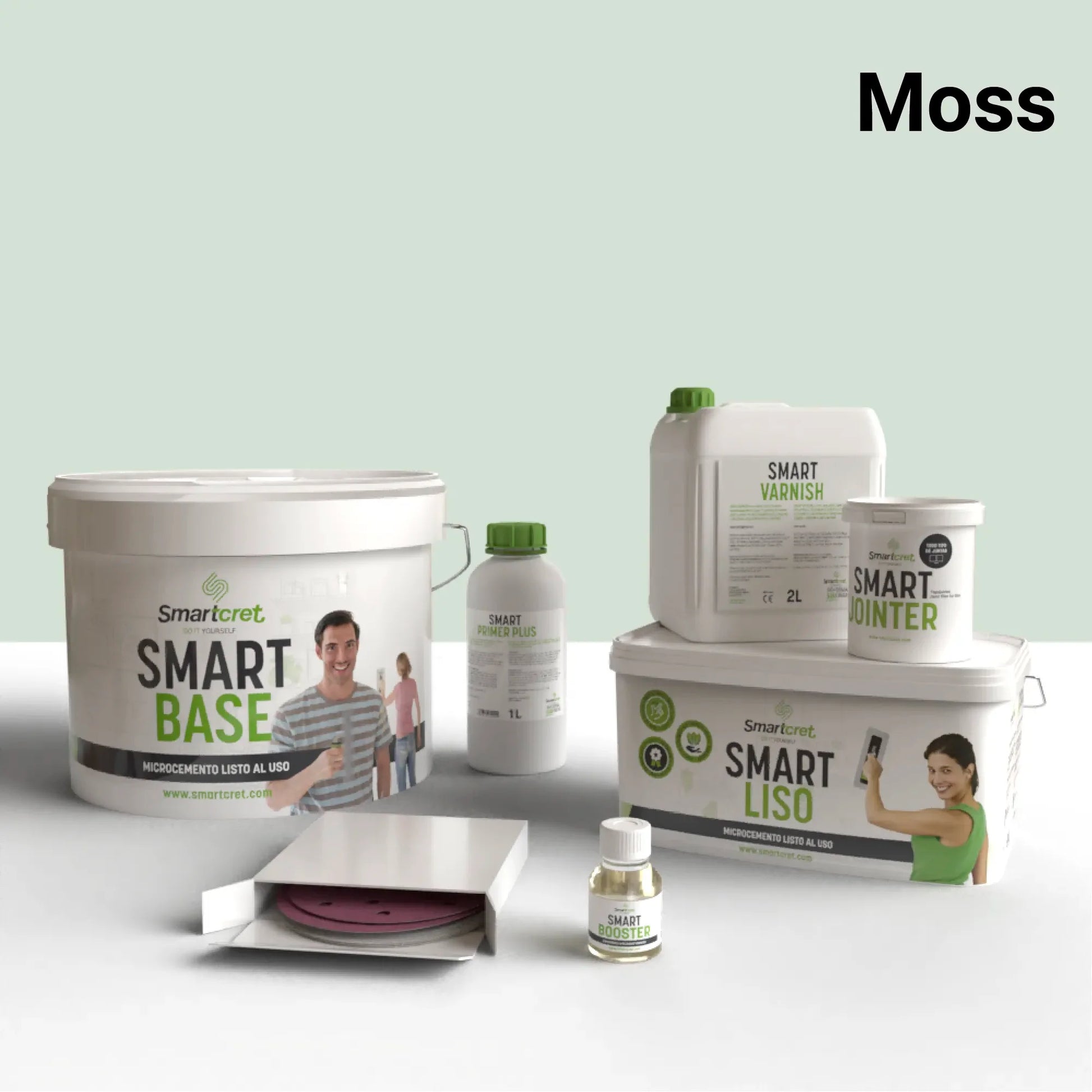 Kit microcemento para paredes de cocina con azulejos de 8 m²-17