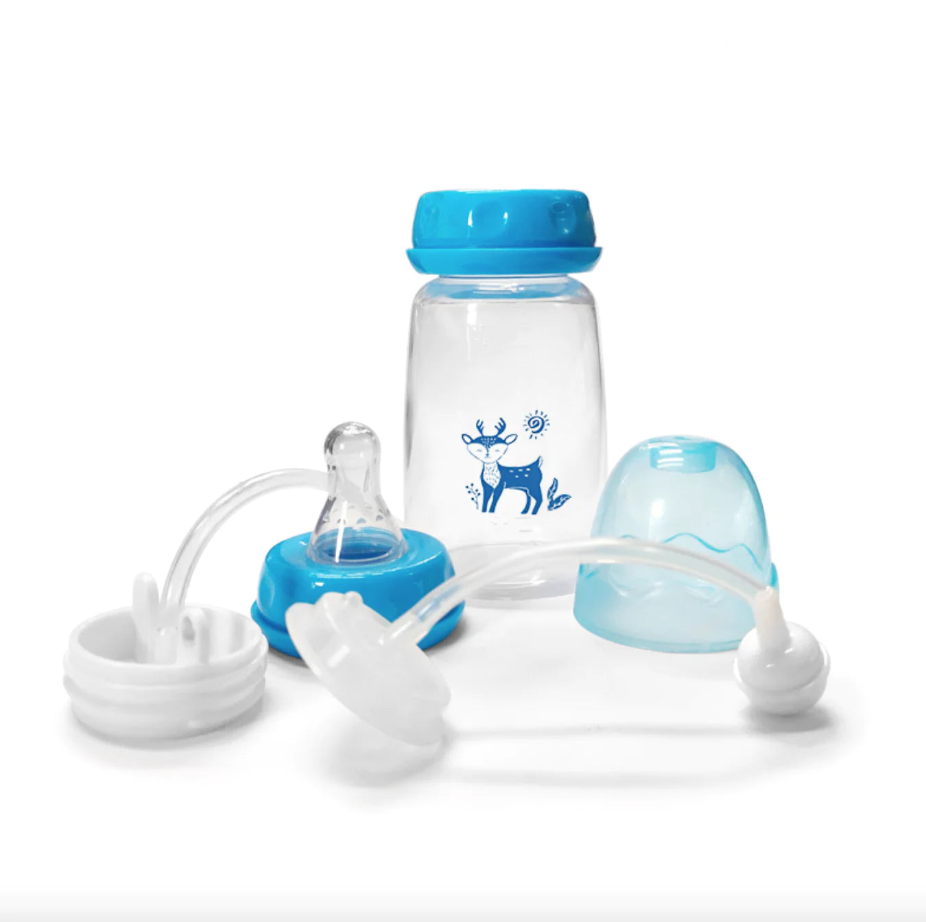 Hands-Free Baby Feeding Bottle