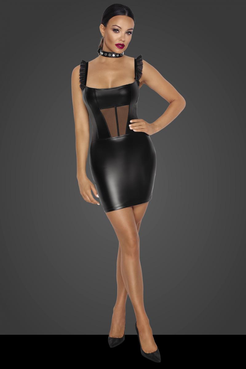Wetlook Minikleid F257 - 3XL-3