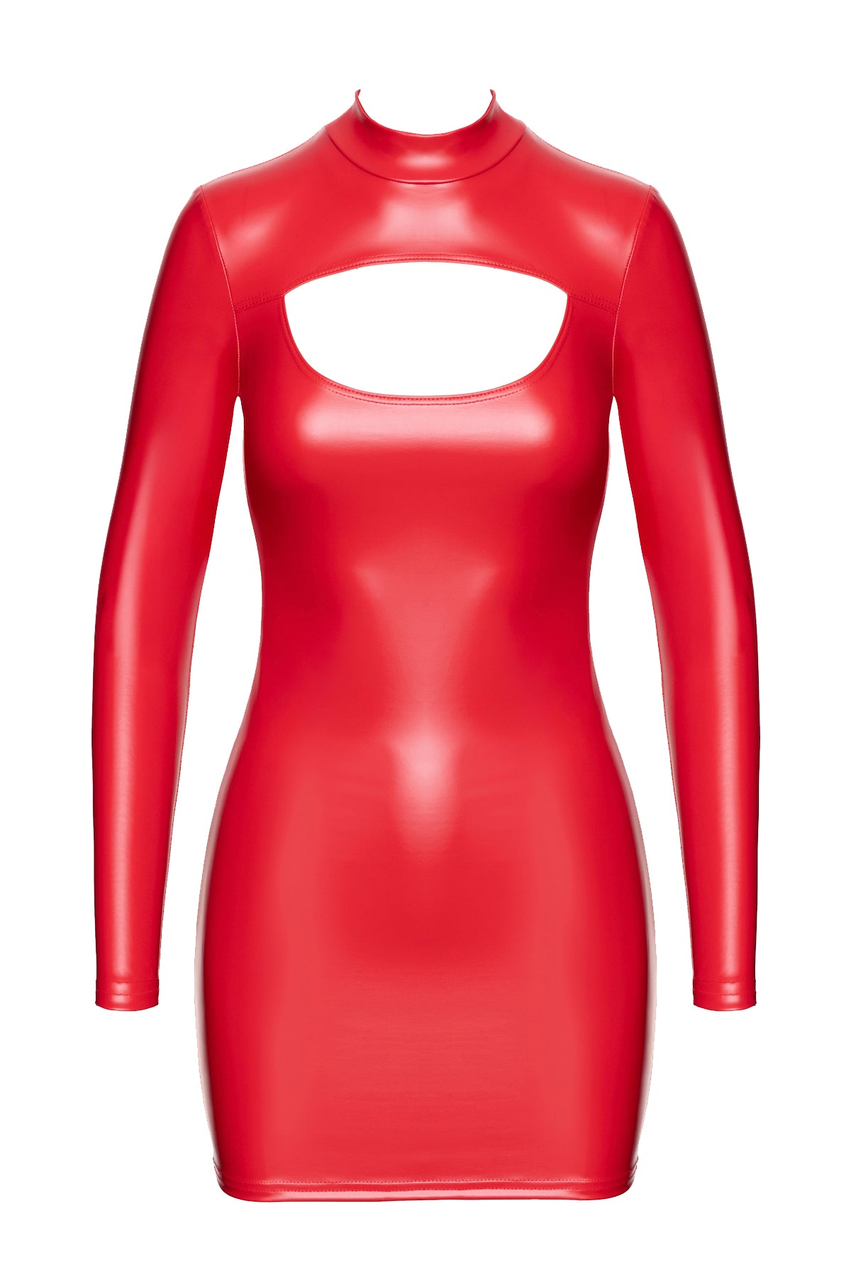 F367 Bombshell Bodycon Dress Red - 3XL-0