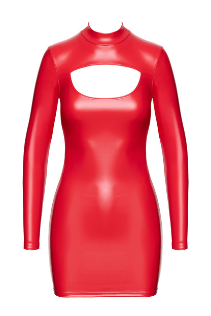 F367 Bombshell Bodycon Dress Red - 3XL-0