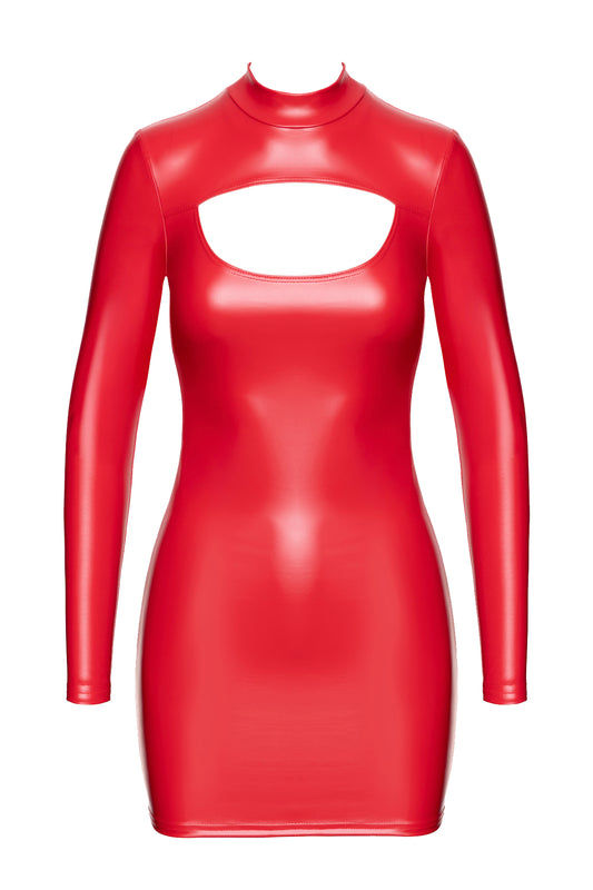 F367 Bombshell Bodycon Dress Red - 3XL-0