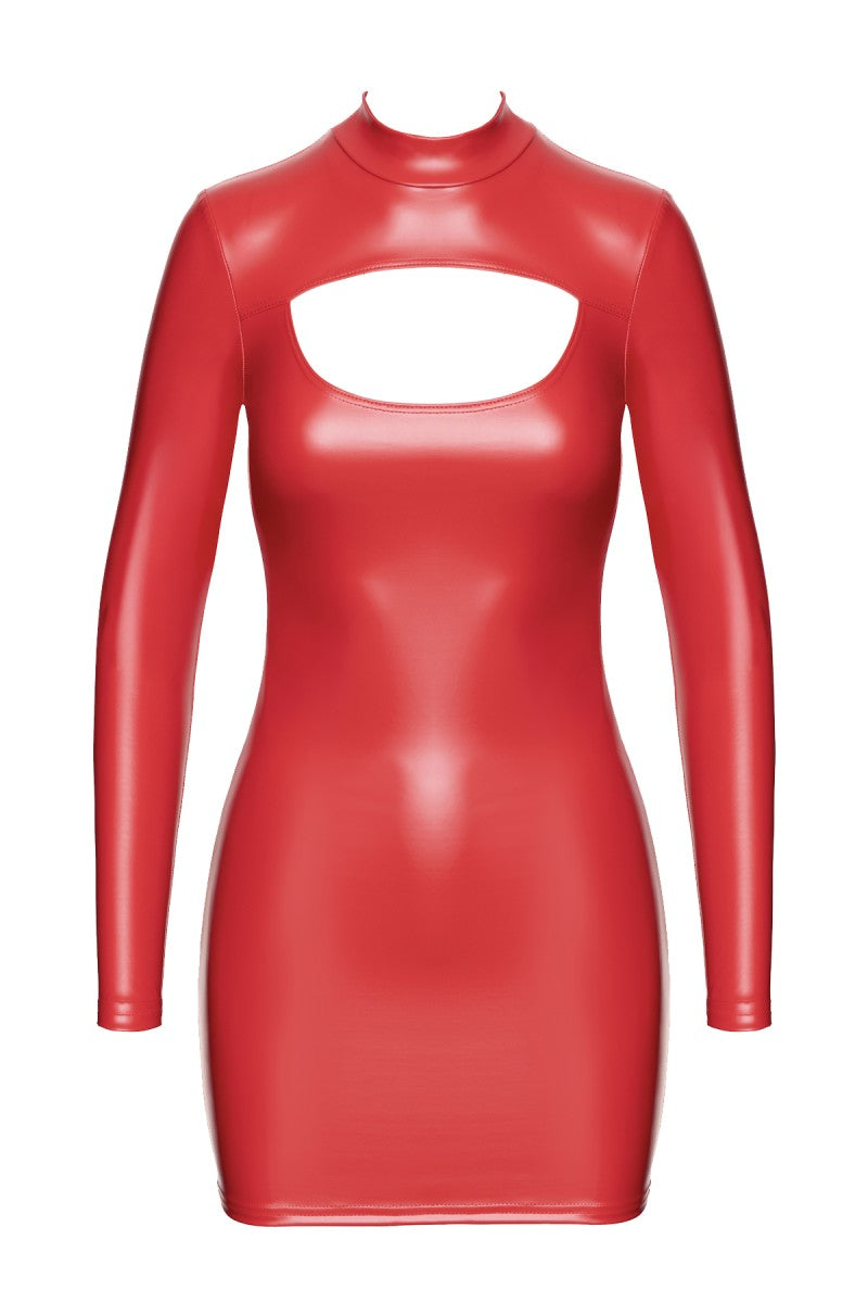 F367 Bombshell Bodycon Minikleid rot - 3XL-0