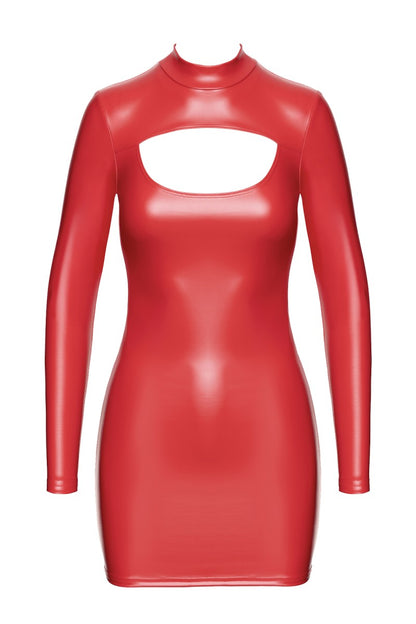F367 Bombshell Bodycon Minikleid rot - 3XL-0