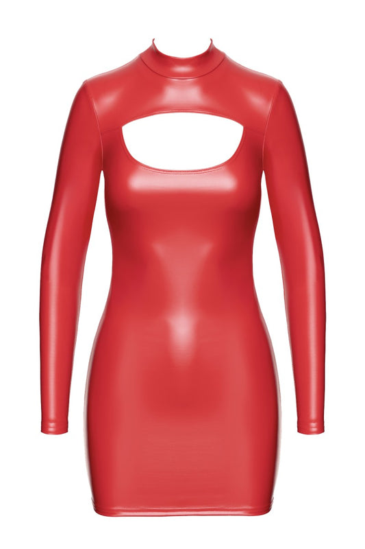 F367 Bombshell Bodycon Minikleid rot - 3XL-0