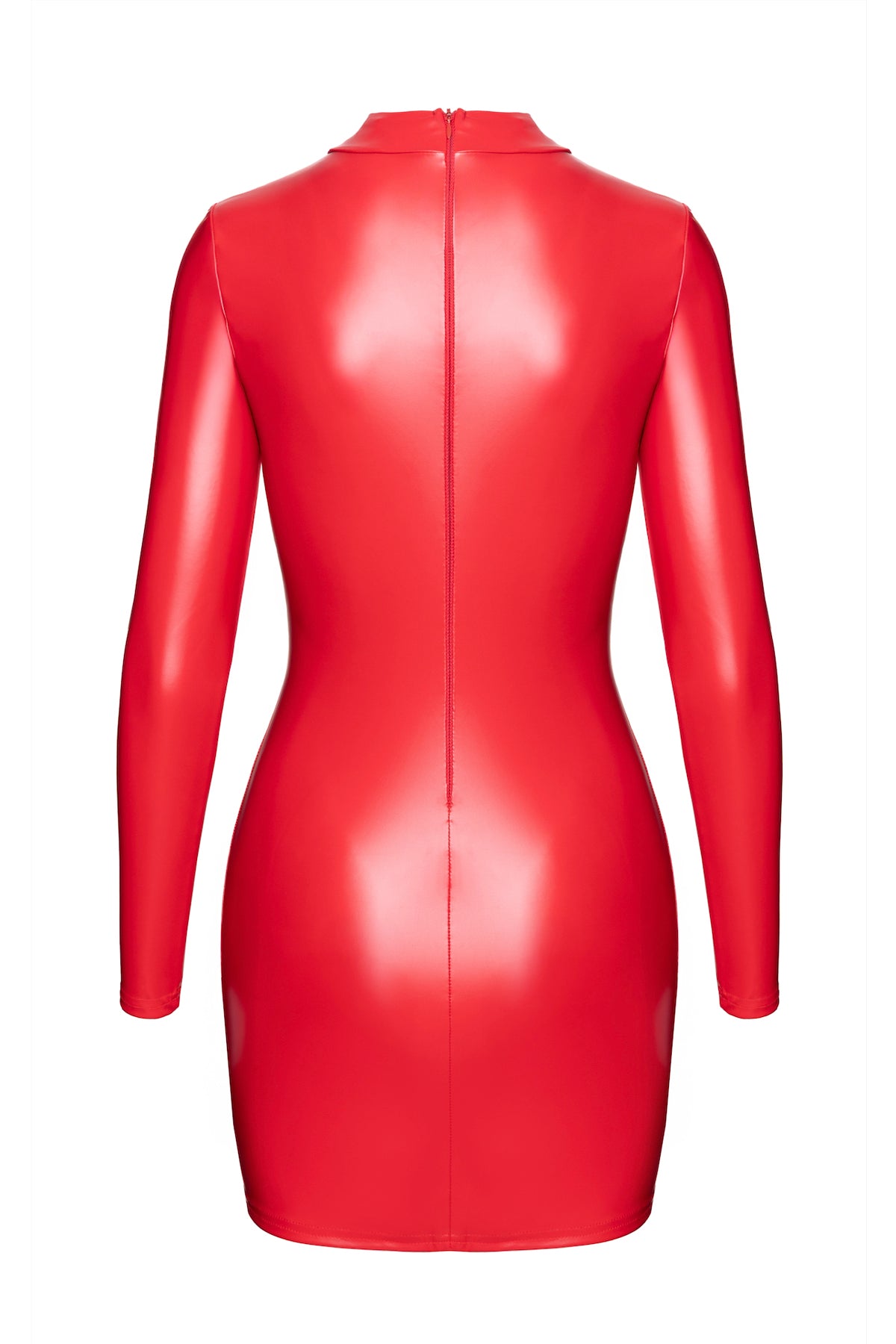 F367 Bombshell Bodycon Dress Red - 3XL-1