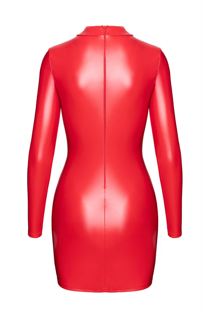 F367 Bombshell Bodycon Minikleid rot - 3XL-1