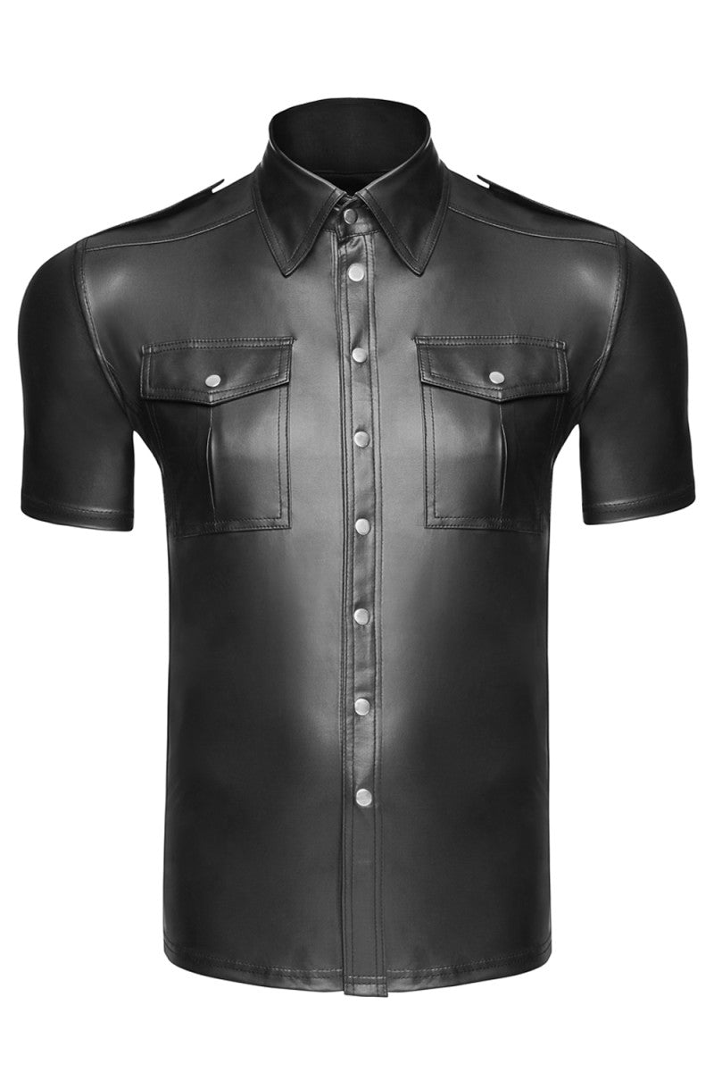 schwarzes T-Shirt H011 3XL von Noir Handmade-0