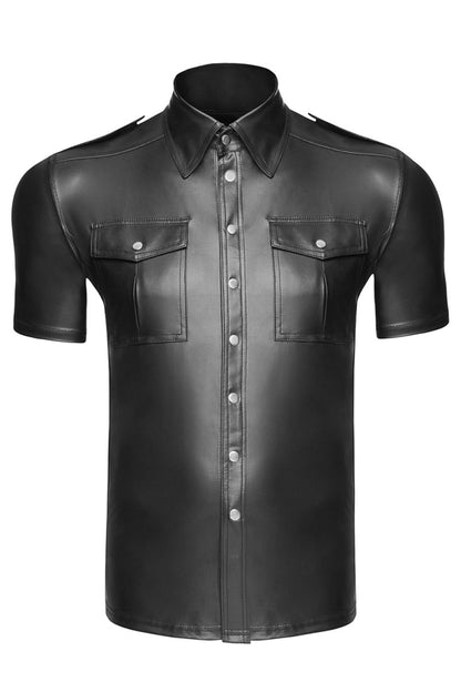 schwarzes T-Shirt H011 3XL von Noir Handmade-0