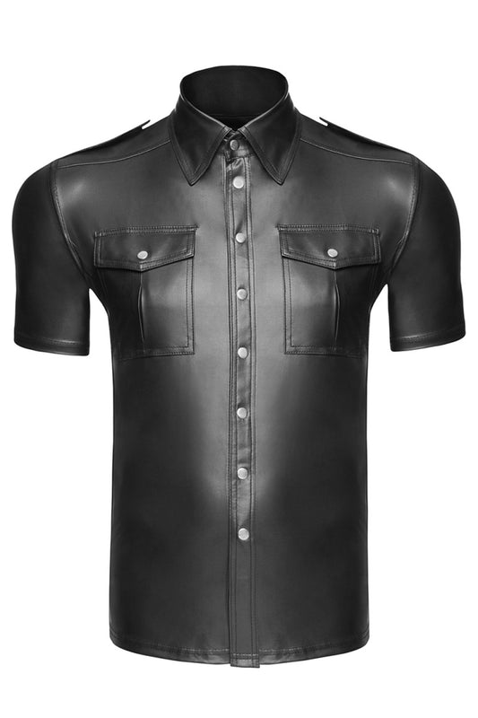 schwarzes T-Shirt H011 3XL von Noir Handmade-0