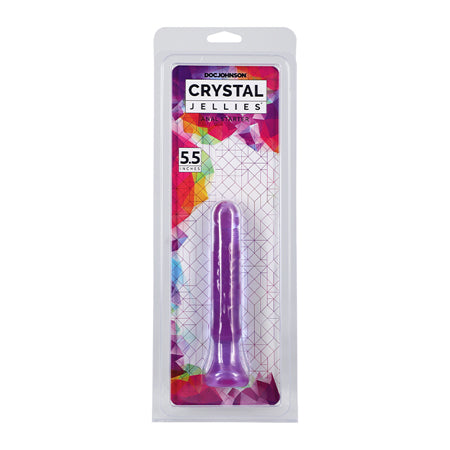 Crystal Jellies - Anal Starter Purple 6in-0