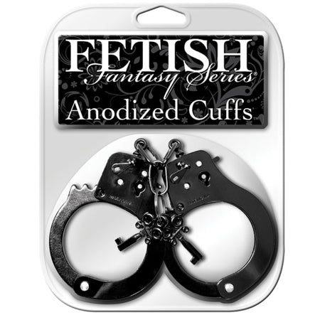 Fetish Fantasy Series Anodized Cuffs Black-0