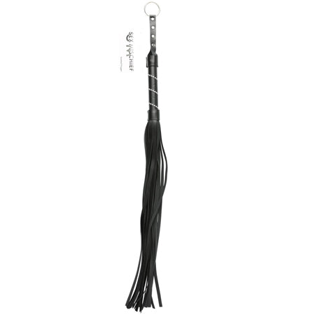 Sportsheets Sex & Mischief Jeweled Flogger Black-0