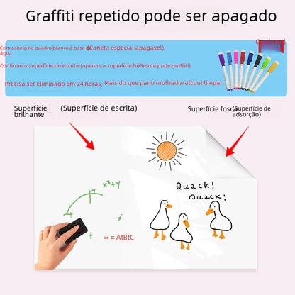 Removable Whiteboard Wall Sticker for Kids' Doodle