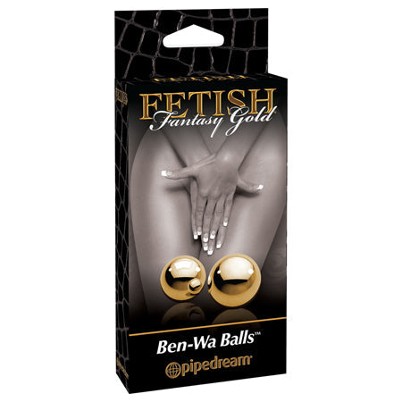 Fetish Fantasy Gold Ben Wa Balls Gold-0