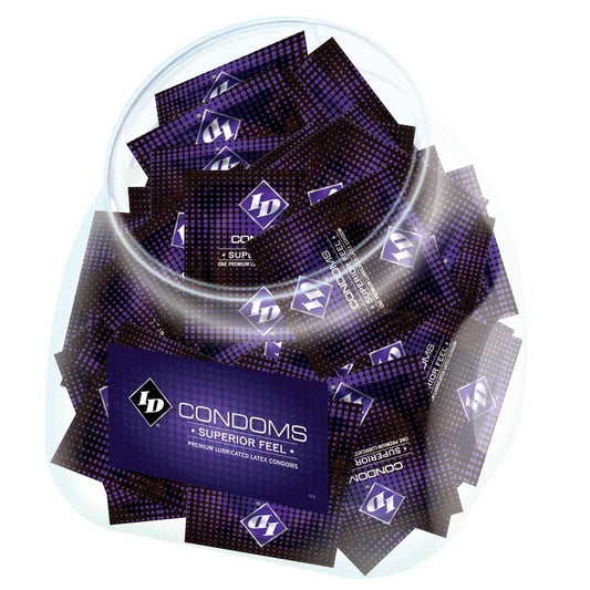 ID Superior Feel Condom Jar (144/Jar)-0