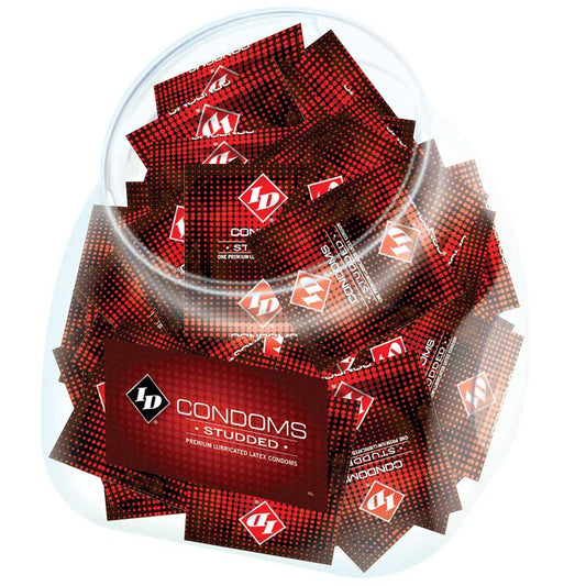 ID Studded Condom Jar (144/Jar)-0