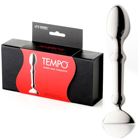 Aneros Tempo Stainless Steel Unisex Anal Stimulator-0