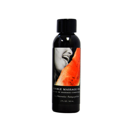 Earthly Body Edible Massage Oil Watermelon 2oz.-0