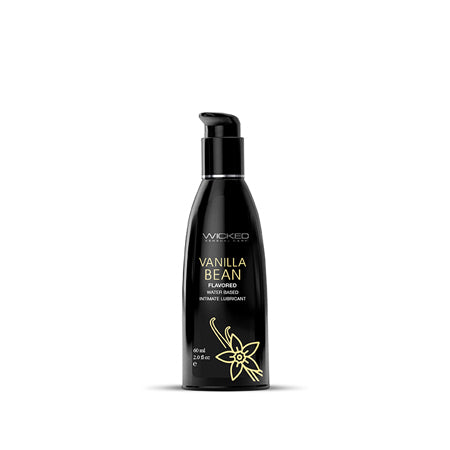 Wicked Aqua Vanilla Bean Water-Based Lubricant 2 oz.-0