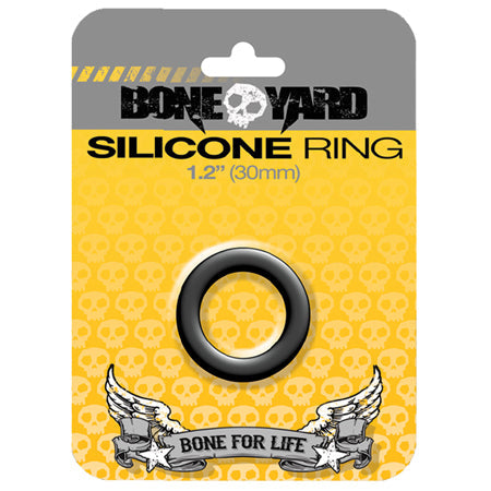 Boneyard Silicone Ring 30mm Black-0