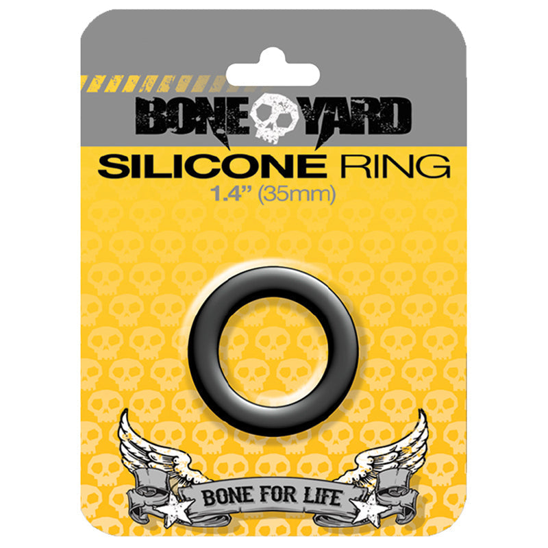 Boneyard Silicone Ring 35mm Black-0
