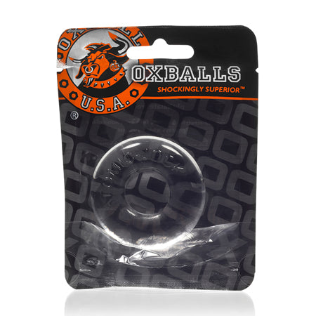 OxBalls Do-Nut- 2, Cockring, Large, Clear-0